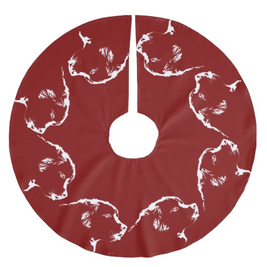 Nieuwse kerstboomrokken kerstboom rok (Voorkant)