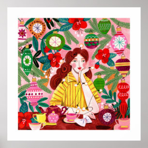 Nieuwsfeest in de middagochtend poster