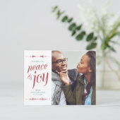 Nieuwsfeest op foto's briefkaart (Staand voorkant)