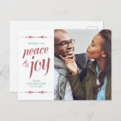 Nieuwsfeest op foto's briefkaart (Voorkant / Achterkant)