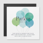 Nieuwsfeest voor moderne ballonjongens (Voorkant / Achterkant)