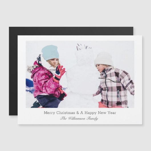 Nieuwsfeestdag met feestdag voor feestelijke feest (Voorkant / Achterkant)