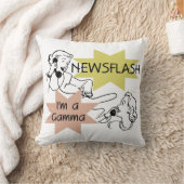 Nieuwsflits Ik ben een Gamma Gifts Kussen (Deken)