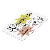 Nieuwsflits Ik ben een Gamma Gifts Magneet (Linkerzijde)