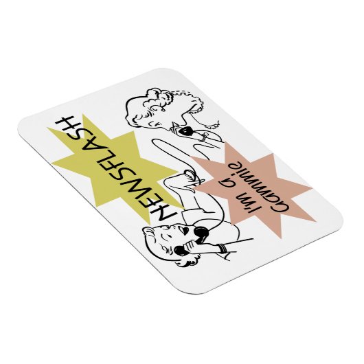 Nieuwsflits Ik ben een Gammie Gifts Magneet (Rechterzijde)