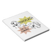 Nieuwsflits Ik ben een Gammie Gifts Notitieblok (Schuin)