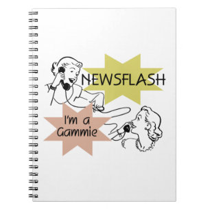Nieuwsflits Ik ben een Gammie Gifts Notitieboek