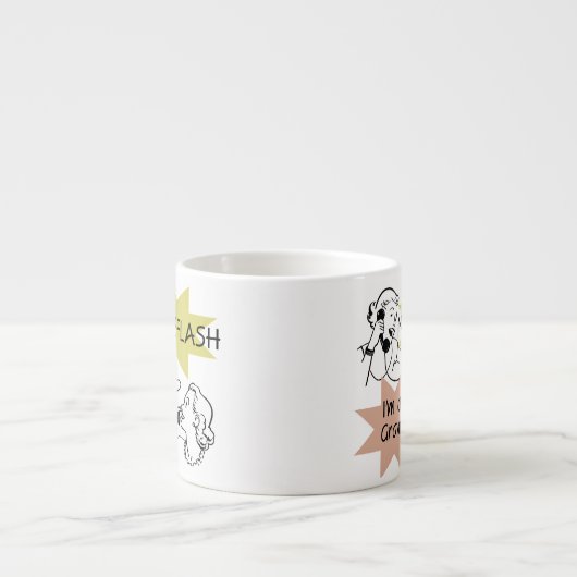 Nieuwsflits Ik ben een Gram Cadeaus Espresso Kop (Voorkant)