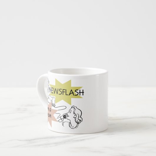 Nieuwsflits Ik ben een Gram Cadeaus Espresso Kop (Links)