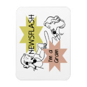 Nieuwsflits Ik ben een Gram Cadeaus Magneet (Verticaal)