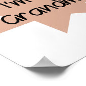 Nieuwsflits Ik ben een oma T-shirts en geschenken Poster (Hoek)