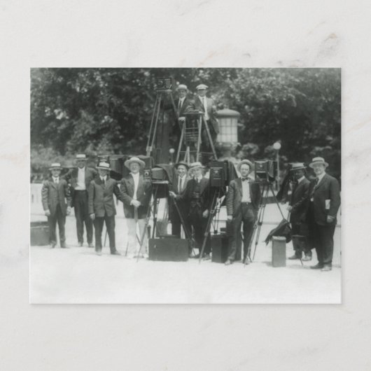  nieuwsfotografen briefkaart (Voorkant)