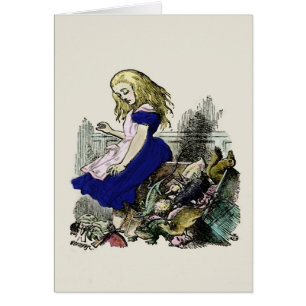 Nieuwsgierig Alice ~ Card