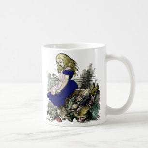 Nieuwsgierig Alice in Wonderland ~ Koffiebeker/Mok Koffiemok