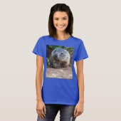 Nieuwsgierig Baby Marmot T-shirt (Voorkant volledig)