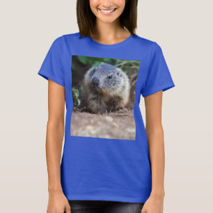 Nieuwsgierig Baby Marmot T-shirt