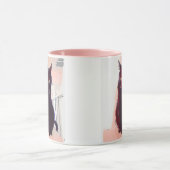 Nieuwsgierig Black Cat-mok Mok (Midden)