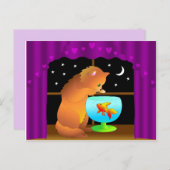 nieuwsgierig briefkaart (Voorkant / Achterkant)