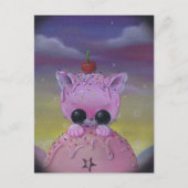 nieuwsgierig briefkaart (Voorkant)