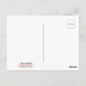 Nieuwsgierig Briefkaart  (Achterkant)