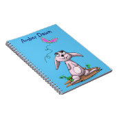 Nieuwsgierig Bunny Notitieboek (Rechterzijde)