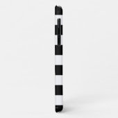 Nieuwsgierig Bunny | Stripes | Monogram Case-Mate iPhone Case (Achterkant/links)