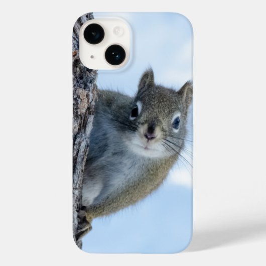 Nieuwsgierig Eekhoorn, Canadese Wildlife Fotografi Case-Mate iPhone Case (Achterkant)