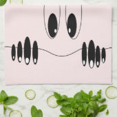 Nieuwsgierig Eyes Kitchen Towel Playful Theedoek (Gevouwen)