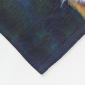 Nieuwsgierig Fox Fleece Deken (Hoek)