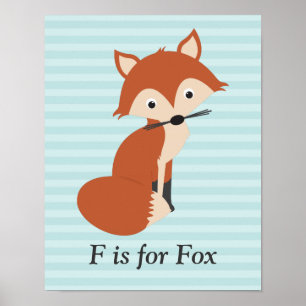Nieuwsgierig Fox Poster
