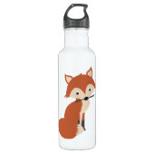 Nieuwsgierig Fox Waterfles (Voorkant)