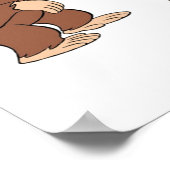 Nieuwsgierig George Poster (Hoek)