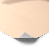 Nieuwsgierig Giraffe Baby Poster (Hoek)