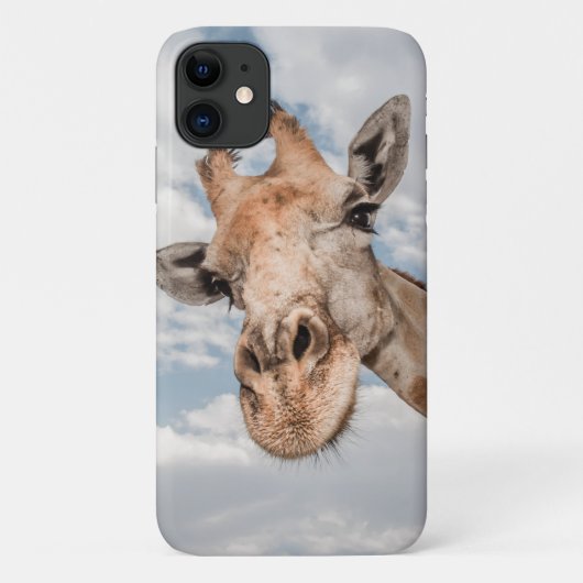 Nieuwsgierig Giraffe Case-Mate iPhone Case (Achterkant)