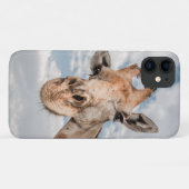 Nieuwsgierig Giraffe Case-Mate iPhone Case (Achterkant (horizontaal))