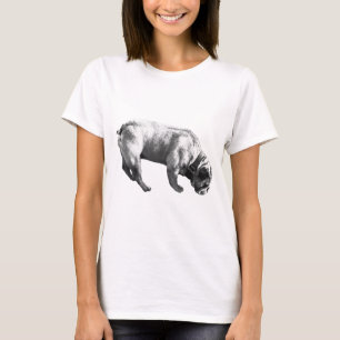 Nieuwsgierig grijs, zachte kracht t-shirt
