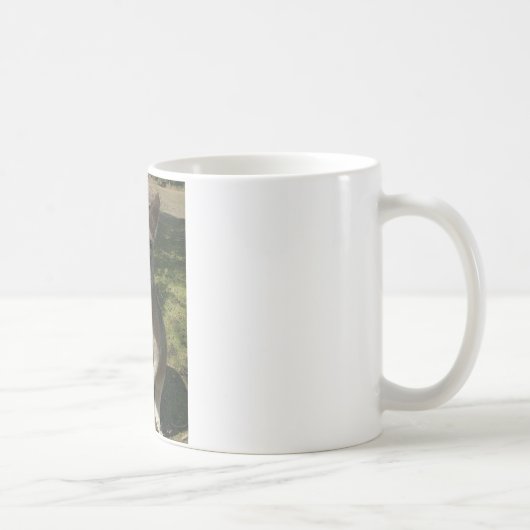 nieuwsgierig Kangarooo Koffiemok (Rechts)