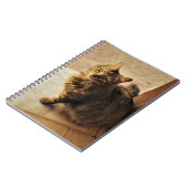 Nieuwsgierig Kat Notitieboek (Linkerzijde)