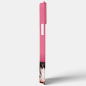 Nieuwsgierig Kat Pink Personaliseer Case-Mate iPhone Case (Achterkant / Rechts)