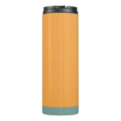 Nieuwsgierig kat thermosbeker (Achterkant)