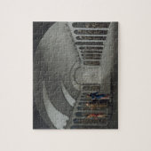 Nieuwsgierig kerkhof onder het klooster Capuchin,  Legpuzzel (Verticaal)