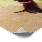 Nieuwsgierig keuken omhoog poster (Hoek)