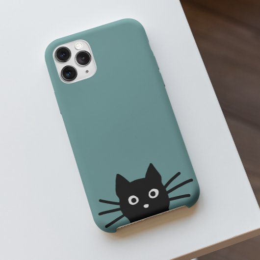 Nieuwsgierig keukenkat | Funny Feline Case-Mate iPhone Case