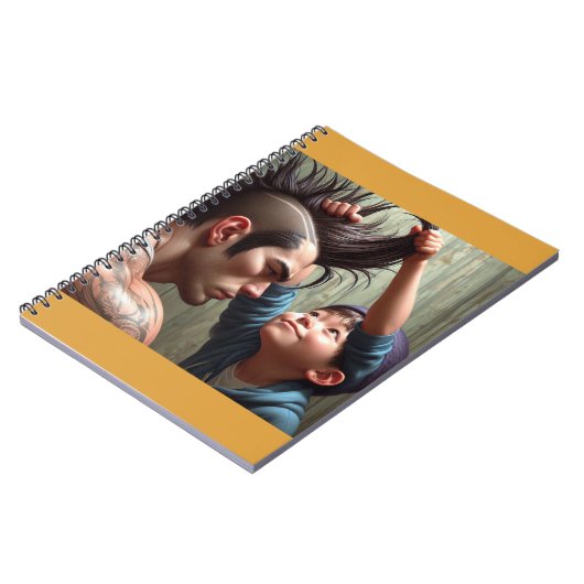 Nieuwsgierig Kind & Mohawk Notitieboek (Linkerzijde)