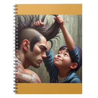 Nieuwsgierig Kind & Mohawk Notitieboek