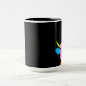 Nieuwsgierig Koe met grote neus zegt Yo Mok (Midden)