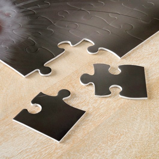 nieuwsgierig legpuzzel (Zijkant)