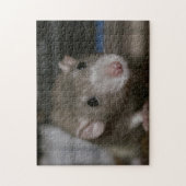 nieuwsgierig legpuzzel (Verticaal)