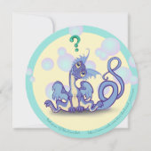 Nieuwsgierig Little Dragon uitnodiging (Voorkant)