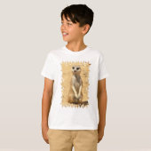Nieuwsgierig Meerkat Children's T-Shirt (Voorkant volledig)